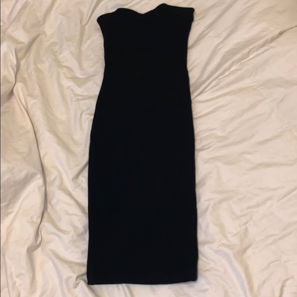 Strapless dress